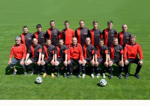 Fotbalový tým - jaro 2015